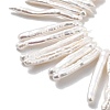 Natural Baroque Keshi Pearl Beads Strands PEAR-P064-02F-06C-4