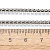 Tarnish Resistant 304 Stainless Steel Box Chain Necklaces X-NJEW-P244-01P-3