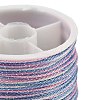 12 Rolls 12 Colors Polyester Cord OCOR-L046-B01-3