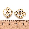 304 Stainless Steel Pave Natural White Shell Crown Heart Pendants STAS-N110-22A-G-3
