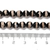 Natural Tibetan Striped Pattern dZi Agate Beads Strands G-B079-B01-01-5