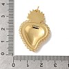 Rack Plating Brass Enamel Pendants KK-G504-25B-04-3