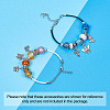 Handmade Lampwork European Large Hole Beads and Glass European Beads LPDL-TA0001-01S-11