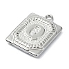 Anti-Tarnish 304 Stainless Steel Pendants STAS-U033-01P-Q-2