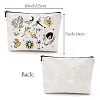 Polycotton Tarot Themed Printed Canvas Storage Bags ABAG-WH0029-137-2