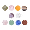 10Pcs 10 Style Mixed Gemstone Pendants G-CJ0001-32-7