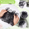 Gauze Lace Oversleeves for Women AJEW-WH20018-125B-5
