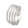 Non-Tarnish 304 Stainless Steel Open Cuff Rings RJEW-Z018-15P-1