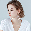 36Pcs Brass Clip-on Earring Findings KK-SP0001-08S-6