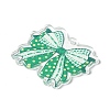 Spray Printed Acrylic Pendants TACR-P006-B01-2