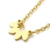 304 Stainless Steel Pendant Necklaces LS-NJEW-D063-02G-2
