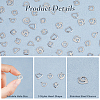200Pcs 5 Styles 201 Stainless Steel Charms STAS-HS0001-12-4