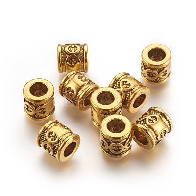 Tibetan Style Alloy Spacer Beads X-K08KH031-1