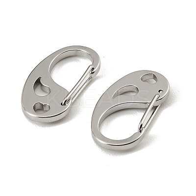 304 Stainless Steel Rock Climbing Carabiners STAS-F364-02P-03-1