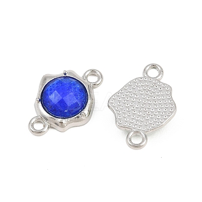 Alloy Resin Sun Connector Charms RE-CBA4818-03B-1