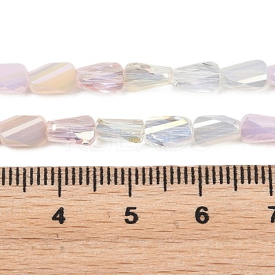 Electroplate Glass Beads EGLA-D300-01A-07-1