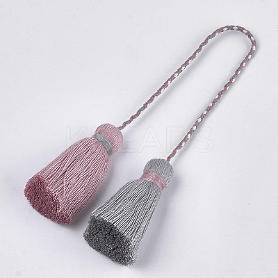 Polycotton(Polyester Cotton) Tassel Big Pendant Decorations FIND-S302-01L-1