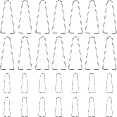 304 Stainless Steel Ice Pick Pinch Bails STAS-UN0010-28-1