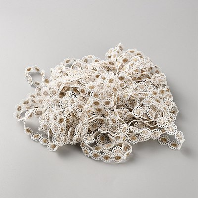 Metallic Yarn Flower Lace Ribbon OCOR-WH20005-83A-1