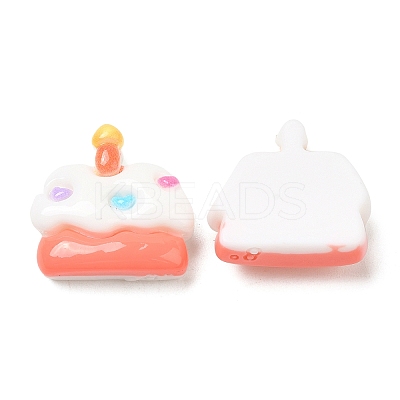 Opaque Resin Imitation Food Decoden Cabochons RESI-Z007-01D-1