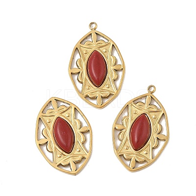 Natural Carnelian(Dyed & Heated) Pendants STAS-P380-18G-01-1