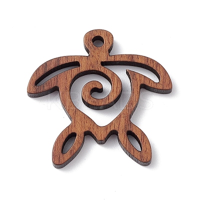 Walnut Wood Pendants WOOD-C016-02-1