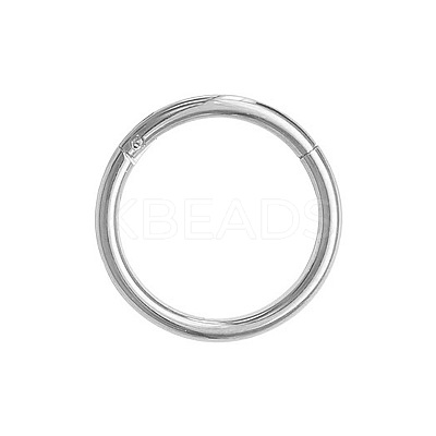 316L Surgical Stainless Steel Hoop Cartilage Earrings WGB51CA-36-1
