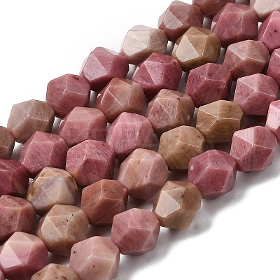Natural Rhodonite Beads Strands G-Z119-A14-02-1