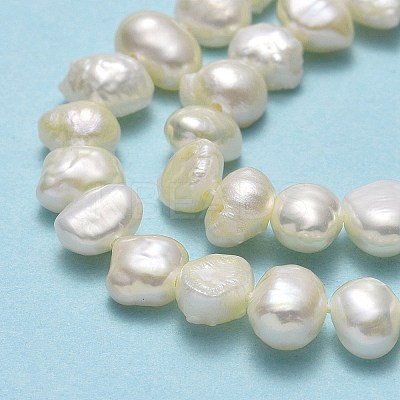 Natural Cultured Freshwater Pearl Beads Strands PEAR-A005-07E-1