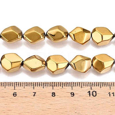Electroplate Glass Beads Strands EGLA-T021-10A-1