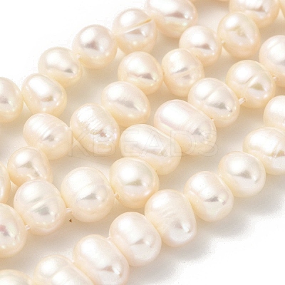 Natural Cultured Freshwater Pearl Beads Strands PEAR-A006-29C-X-1