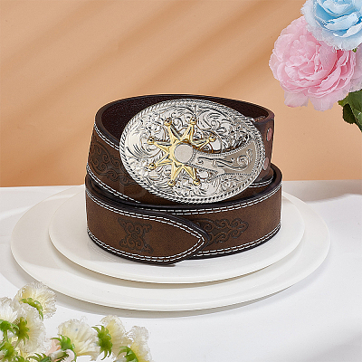 PU Leather Chain Belts AJEW-WH0010-35-1