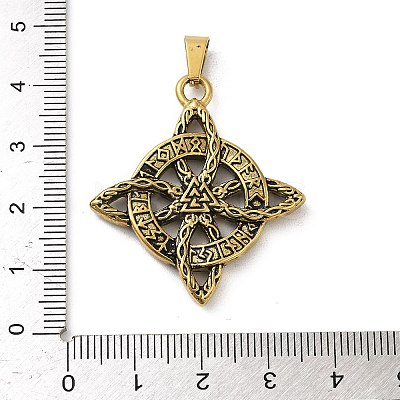 Viking 304 Stainless Steel Pendants STAS-P400-01A-AG-1