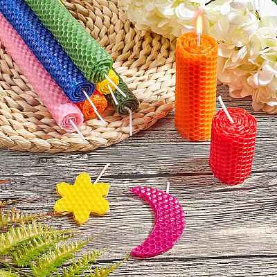Beeswax Honeycomb Sheets DIY-WH0162-55B-07-1