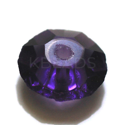 Imitation Austrian Crystal Beads SWAR-F061-3x6mm-27-1