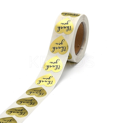 1 Inch Thank You Stickers DIY-G021-13C-1