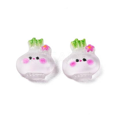 Opaque Ten kinds of Resin Vegetable Cabochons LS-CRES-R459-01A-1