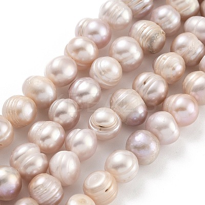 Natural Cultured Freshwater Pearl Beads Strands PEAR-C003-01D-1