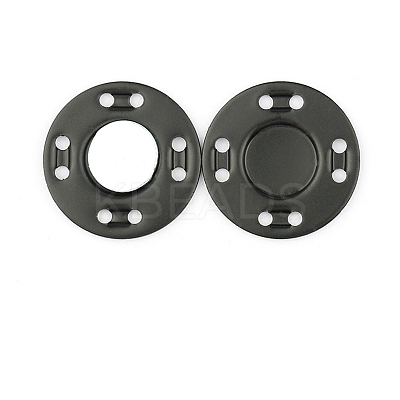 Iron Magnetic Buttons Snap Magnet Fastener PURS-PW0001-444B-05-1