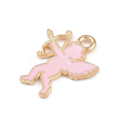 Valentine's Day Alloy Enamel Pendants ENAM-I084-01KCG-18-1
