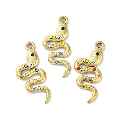 304 Stainless Steel Pendants STAS-A168-06G-1