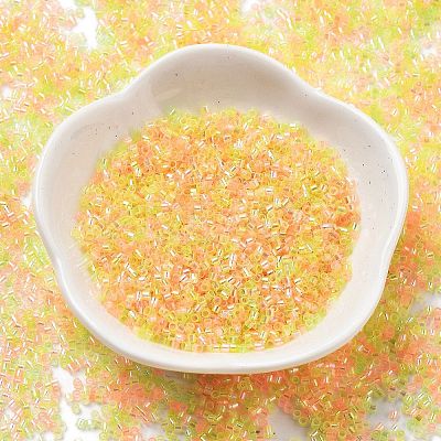 Transparent Colours Glass Seed Beads SEED-H003-01H-1