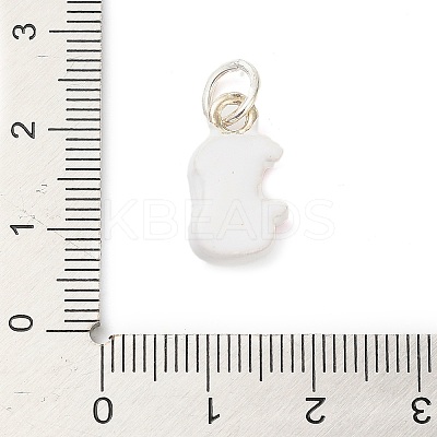 Christmas Themes Alloy Enamel Pendants FIND-I063-01F-1