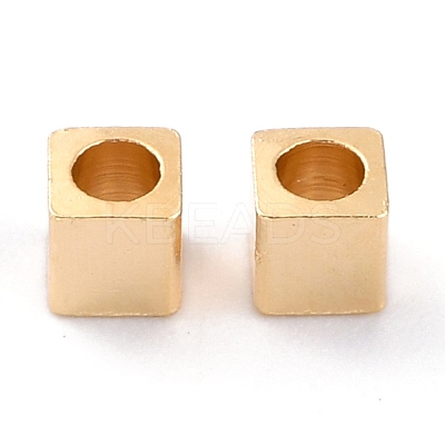 Brass Spacer Beads KK-O133-209B-G-1