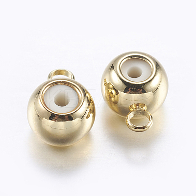 Brass Tube Bails KK-K197-A-13G-1