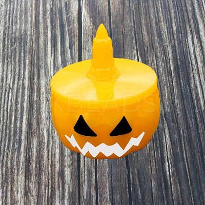 Halloween Theme DIY Pumpkin Jack-O'-Lantern Storage Box & Lid Silicone Molds Set DIY-G058-A01-1