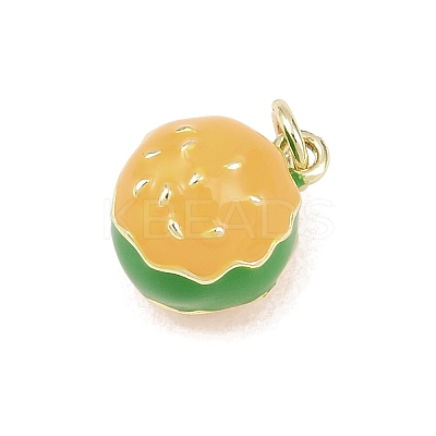 Brass Enamel Pendants LS-KK-Z144-01G-03-1