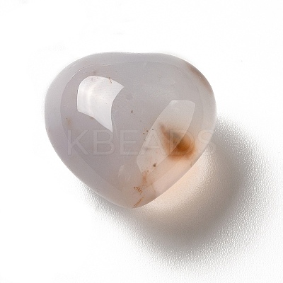Natural Blue Chalcedony Heart Love Stone G-A209-04A-1
