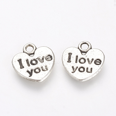 Tibetan Style Alloy Pendants X-TIBE-S303-20AS-NR-1