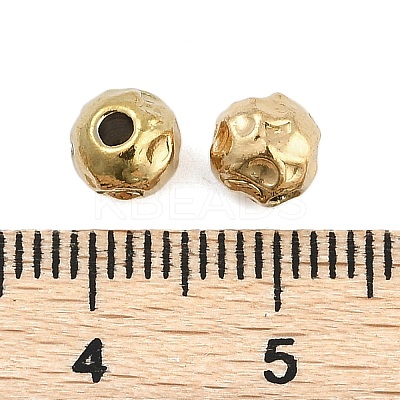 Textured 316 Surgical Stainless Steel Beads STAS-M106-01A-G-1